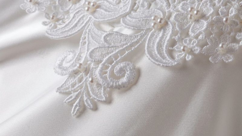 Finding the right applique style for your wedding dress